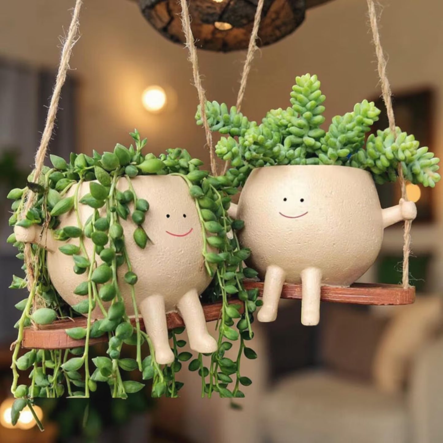 Smiling Sitters Planter