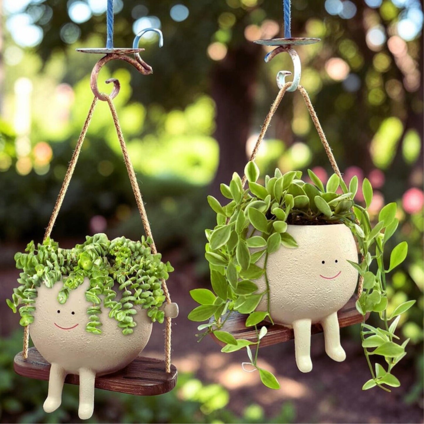 Smiling Sitters Planter